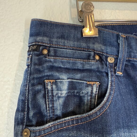 Citizens of Humanity Dylan Drop Rise Cropped Jeans Dark Wash Size 31 - Picture 7 of 13